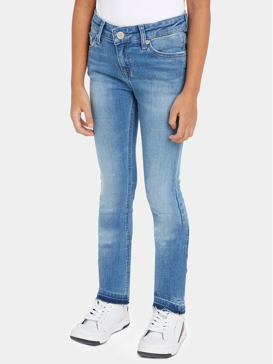 Tommy Hilfiger Tommy Hilfiger Blugi Nora KG0KG07528 Albastru Slim Fit
