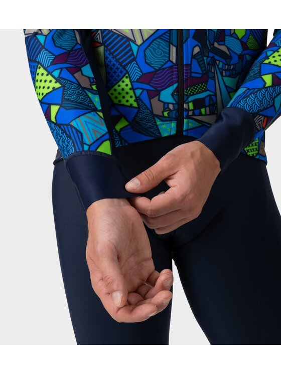Alé Cycling Alé Cycling Bluza Solid Over Niebieski Regular Fit