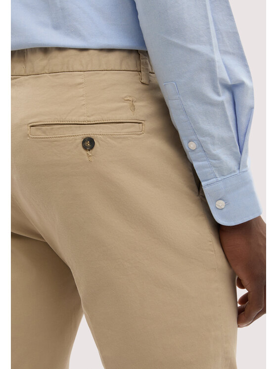 Trussardi Trussardi Pantaloni di tessuto P705M800134N012 Crema Regular Fit