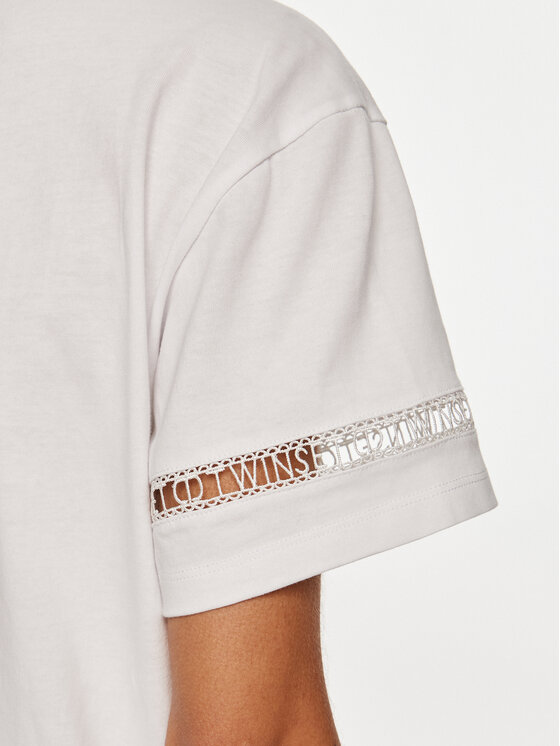 TWINSET TWINSET T-shirt 242TP2501 Bijela Relaxed Fit