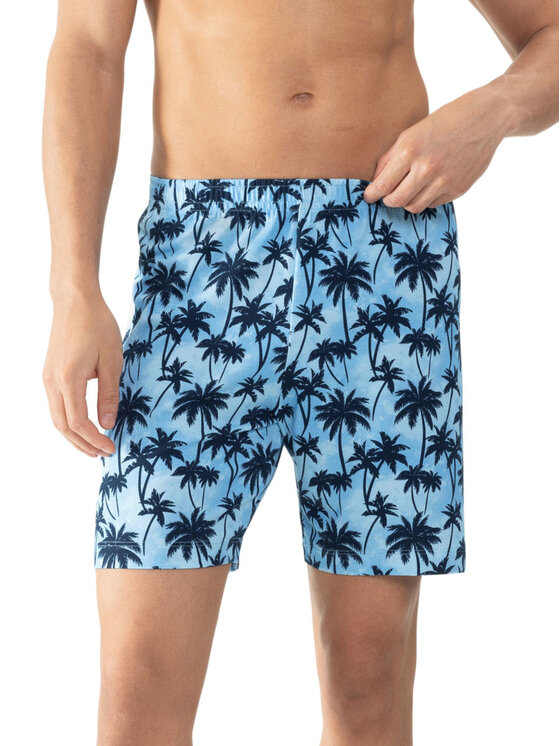 Mey Mey Šortky z materiálu 2220038 Tmavomodrá Regular Fit