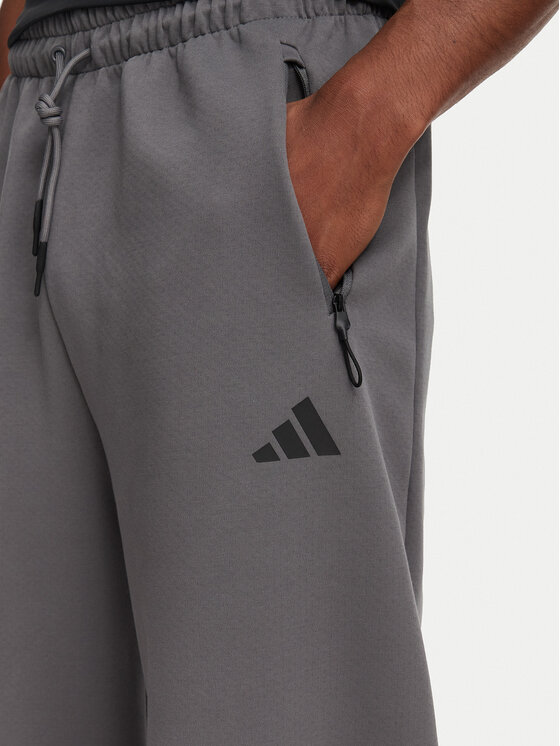 adidas adidas Спортивні штани Z.N.E. Open Hem KX7695 Темно-сірий Loose Fit