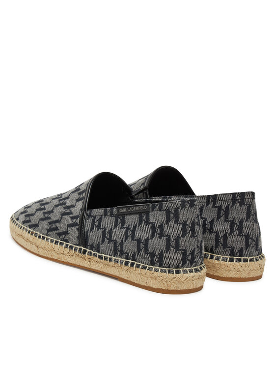 KARL LAGERFELD KARL LAGERFELD Espadryle KL70125 Czarny