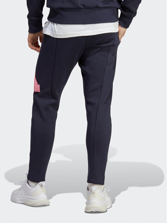 adidas adidas Спортивні штани Future Icons Badge of Sport Joggers IC3760 Голубий Regular Fit