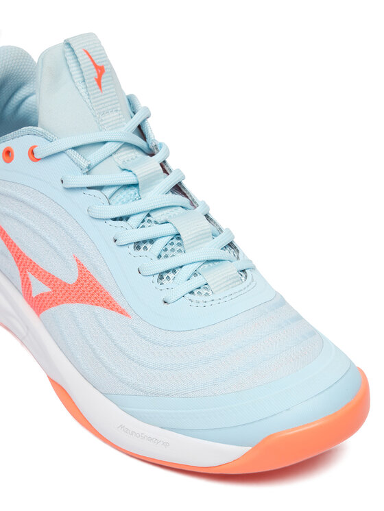 Mizuno Mizuno Παπούτσια Σάλας Wave Luminous Elite V1GC2620 Ανοιχτό μπλε