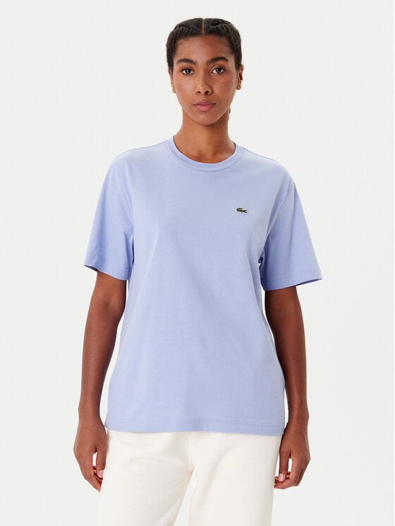 Lacoste Lacoste Футболка TF7215 Блакитний Regular Fit