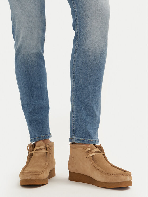 Clarks Clarks Μποτάκια WallabeeEvoBt 261747444 Μπεζ