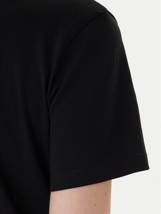 Guess Guess Tricou V2YI07 K8HM0 Negru Regular Fit