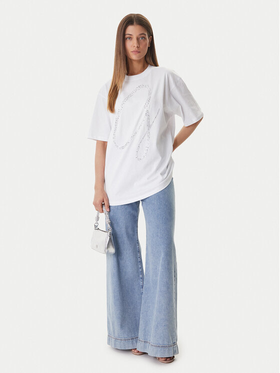 Guess Guess T-Shirt W6GI39 K3478 Λευκό Regular Fit