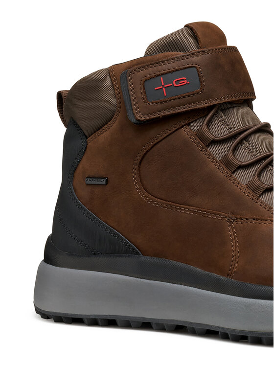 Geox Geox Зимни обувки U Granito + Grip B A U56FZC 00045 C6006 Кафяв
