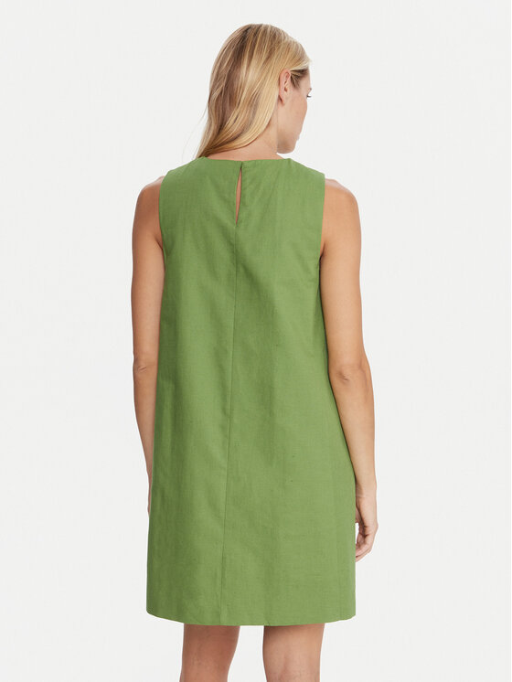 Weekend Max Mara Weekend Max Mara Ikdienas kleita Racer 2515221102 Zaļš Regular Fit