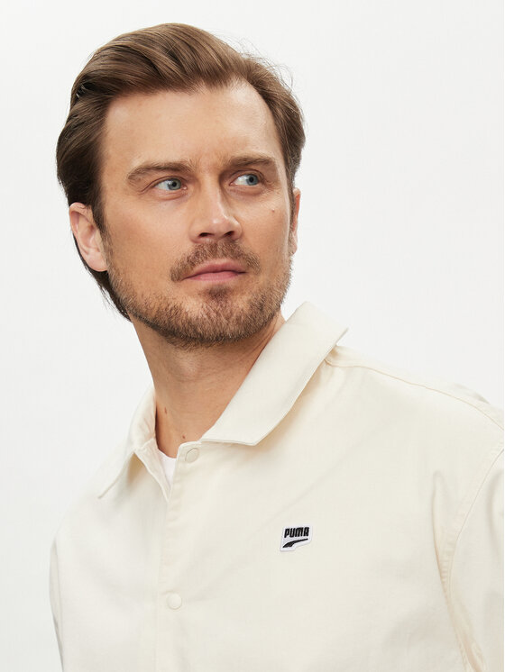 Puma Puma Μπουφάν μεταβατικό Downtown 623695 Μπεζ Loose Fit