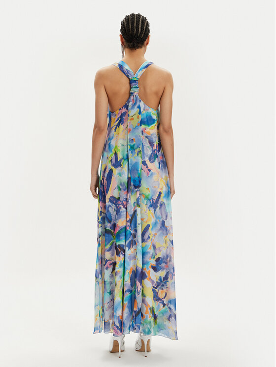 Patrizia Pepe Patrizia Pepe Sukienka letnia 2A2803/A420-YA15 Kolorowy Relaxed Fit