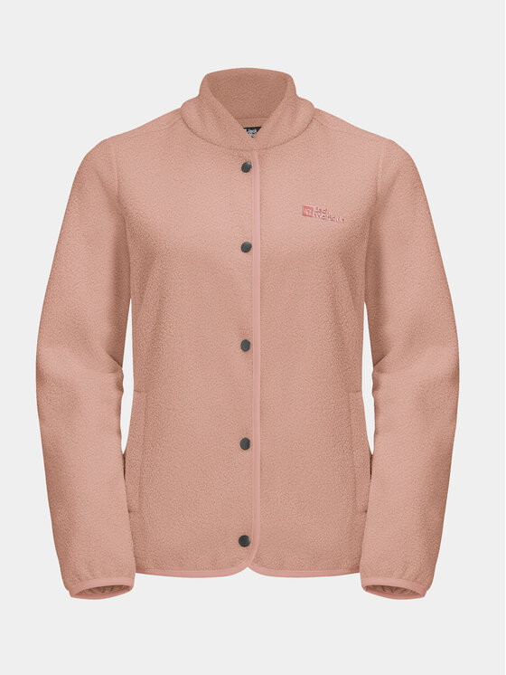 Jack Wolfskin Jack Wolfskin Felpa di pile Light Curl 1711521 Rosa Regular Fit