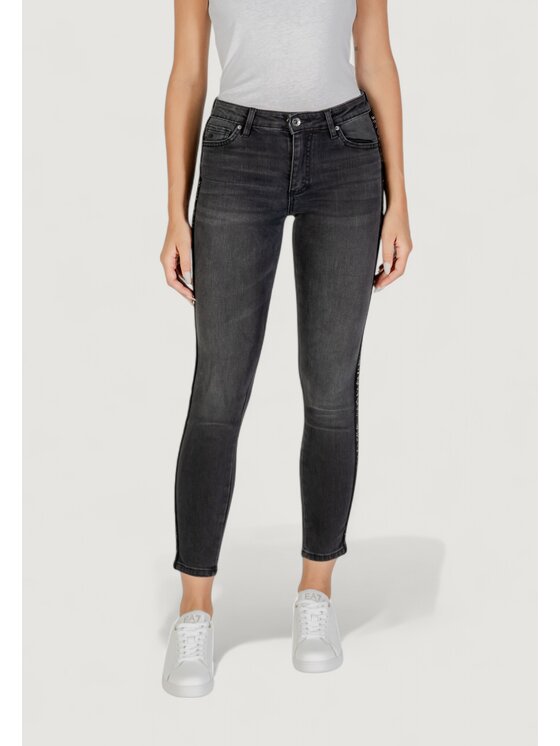 Jeansy, rozmiar W27/L30, Czarne, 5 POCKETS PANT