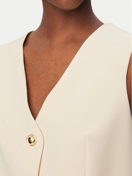 Rinascimento Rinascimento Anzugweste CFC0128644003 Beige Regular Fit