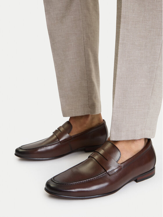 GINO ROSSI GINO ROSSI Loaferke EO-BENITO-02 126AM Rjava