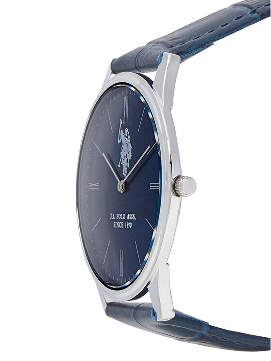 U.S. Polo Assn. U.S. Polo Assn. Set orologio e braccialetto USP6453TW Blu scuro
