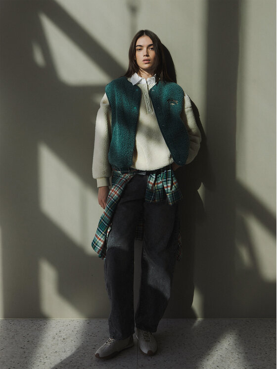 Billabong Billabong Sportski prsluk Be Happy Vest EBJPF00118 Zelena Regular Fit