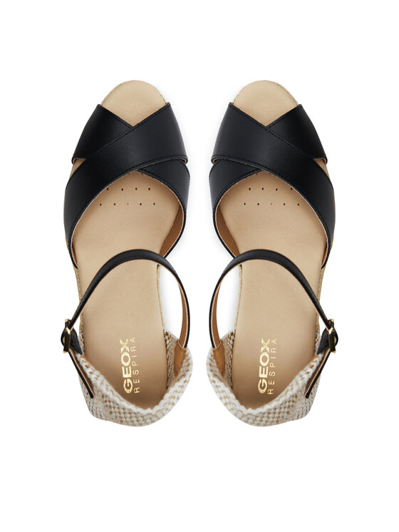 Geox Geox Espadrilles D Gelsa Low D45NGA 00085 C9999 Schwarz