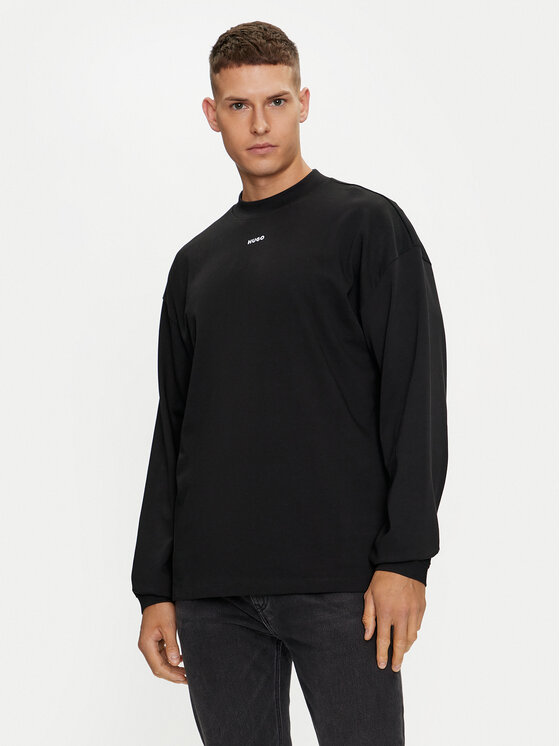 HUGO Hugo Суитшърт Daposo 50511029 Черен Relaxed Fit