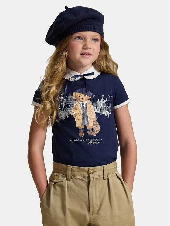 Polo Ralph Lauren Polo Ralph Lauren T-krekls 312979033001 Tumši zils Regular Fit