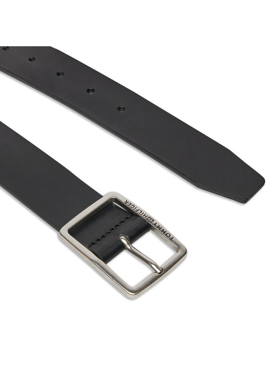 Tommy Hilfiger Tommy Hilfiger Мъжки колан Jeans Buckle 3.5 AM0AM12176 Черен