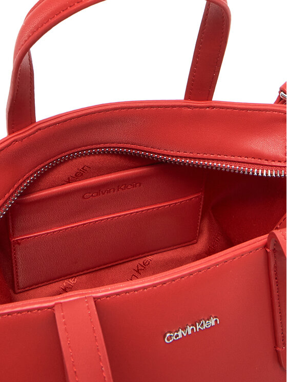 Calvin Klein Calvin Klein Дамска чанта Ck Must Small Tote K60K612904 Червен