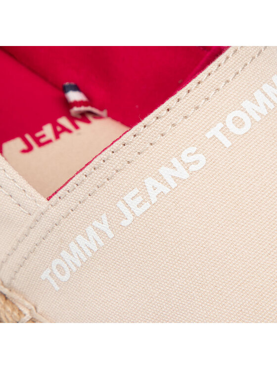Tommy Jeans Tommy Jeans Espadrillas Essential Tommy Jeans Espadrille EN0EN01271 Beige