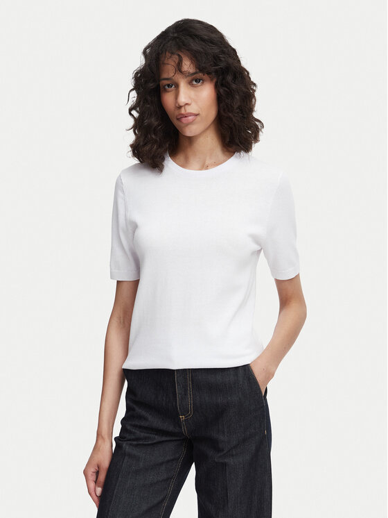 Beverly Hills Polo Club Tricou P-SS26W-M6564-0001 Alb Regular Fit