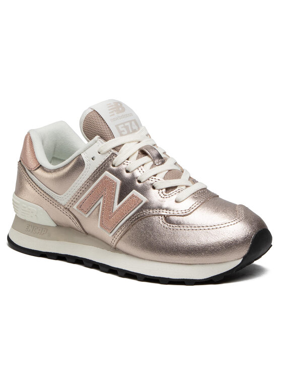 New Balance New Balance Tossud WL574PM2 Kuldne