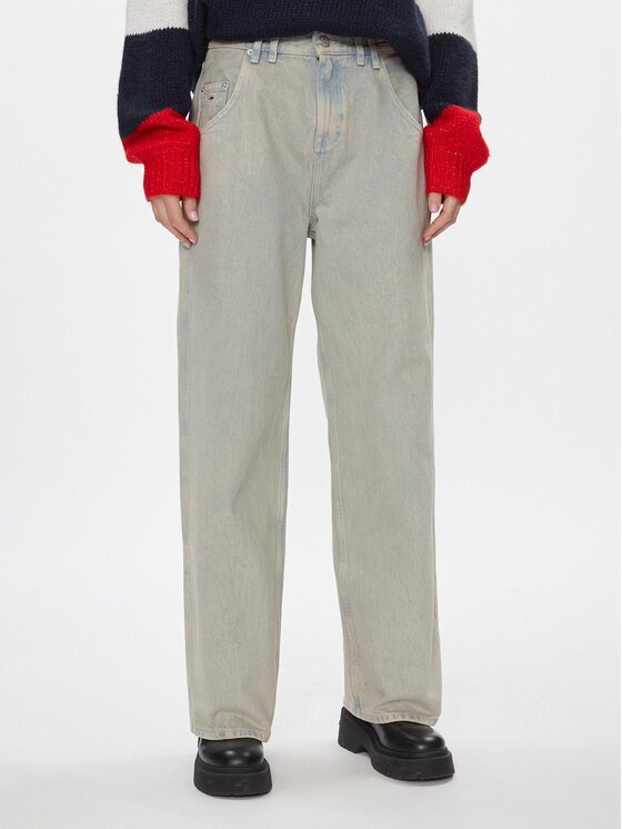 Tommy Jeans Tommy Jeans Blugi Daisy Jean Lw Bgy Ah7001 DW0DW16954 Albastru Baggy Fit