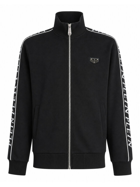 PHILIPP PLEIN PHILIPP PLEIN Bežecká bunda 31701 Čierna Jegging Fit