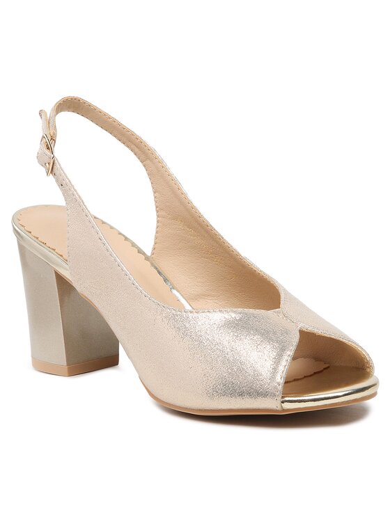 Clara Barson Clara Barson Sandale ACANNA KL-230801-02 Zlatna