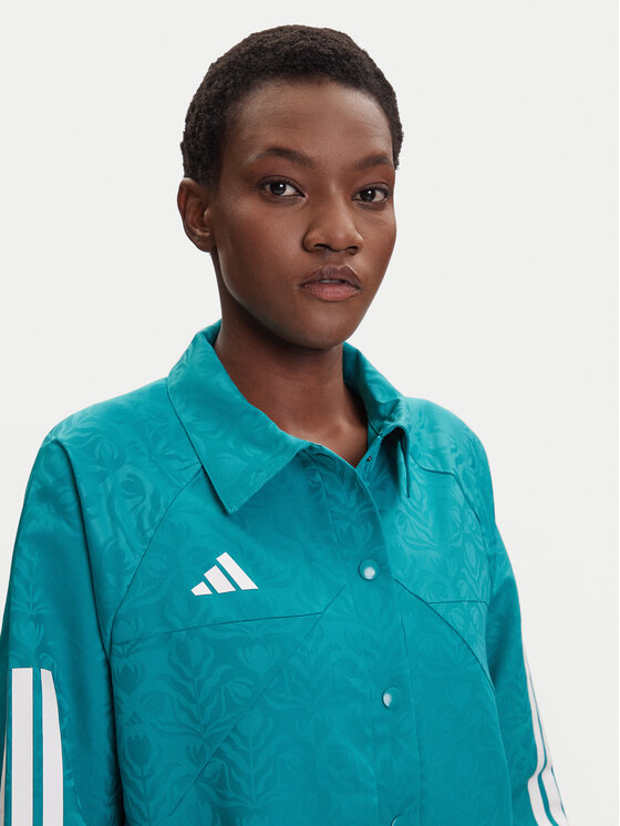adidas adidas Prehodna jakna Tiro x Common Goal Coaches JL9204 Turkizna Loose Fit