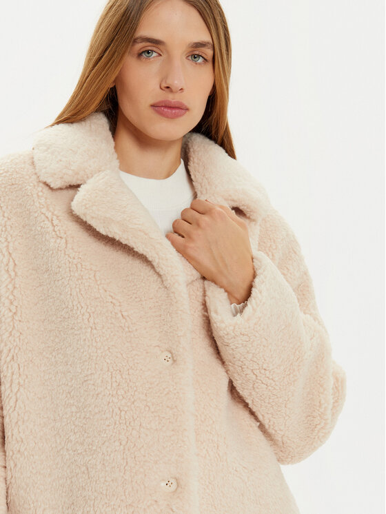 Guess Guess Futro New Alina W3BL86 WF2C2 Beżowy Regular Fit