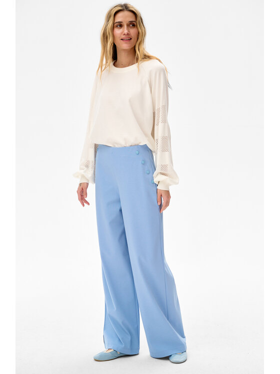 blue shadow blue shadow Spodnie materiałowe Endorfina Niebieski Regular Fit