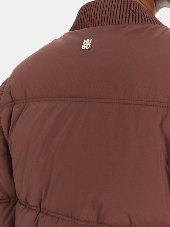 HUGO HUGO Prehodna jakna Federella-1 50540265 Rjava Relaxed Fit