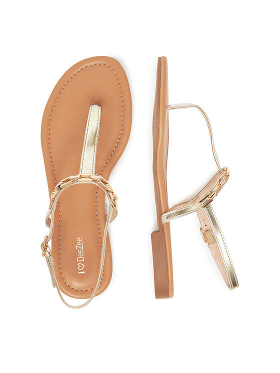 DeeZee DeeZee Sandale E2141-1 Auriu