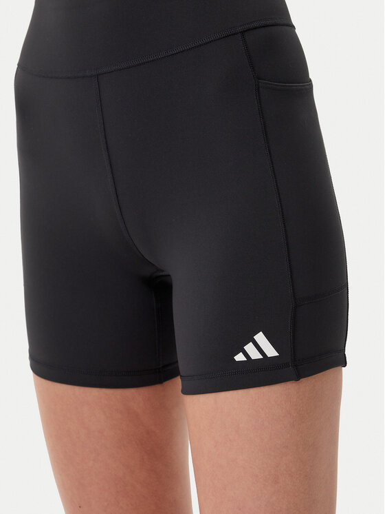 adidas adidas Sportske kratke hlače Own the Run IS9919 Crna Slim Fit