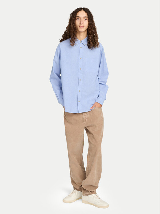 Element Element Hemd Button Down Regular Oxford ELYWT00182 Blau Regular Fit