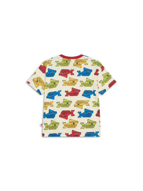 LEGO LEGO T-Shirt 11011350/138 Biały Regular Fit
