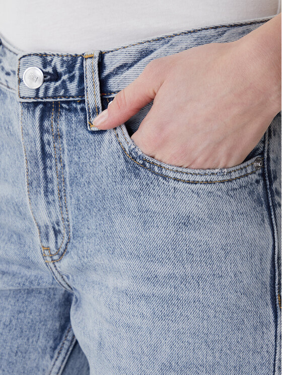 Tommy Hilfiger Tommy Hilfiger Jeans hlače WW0WW47679 Modra Regular Fit