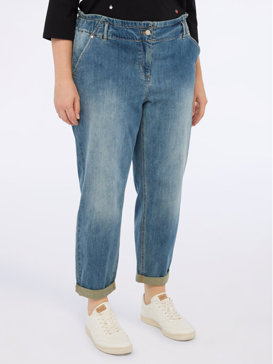 Fiorella Rubino Fiorella Rubino Jeansy P447T005125N024 Niebieski Regular Fit