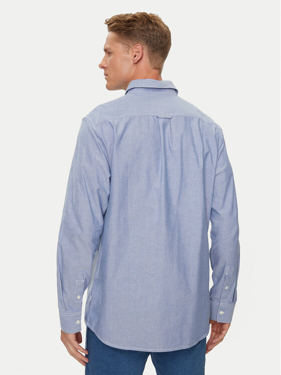 Wrangler Wrangler Koszula 112350481 Niebieski Regular Fit