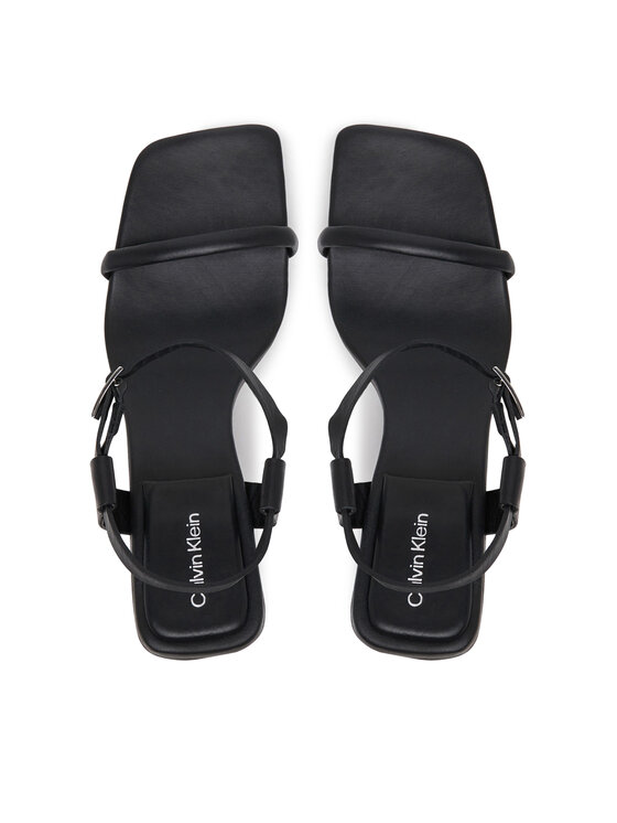 Calvin Klein Calvin Klein Sandaalid Block Heel Sandal 75 Lth HW0HW02650 Must