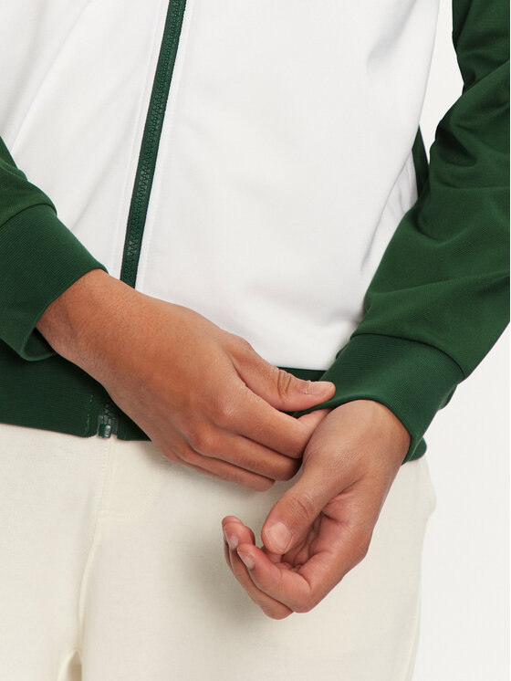 Lacoste Lacoste Majica dugih rukava SH2646 Zelena Regular Fit
