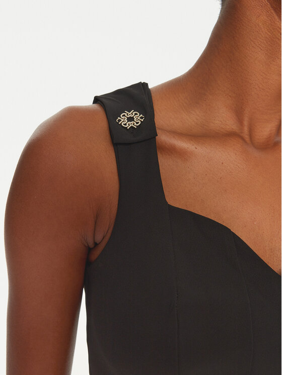 Rinascimento Rinascimento Top CFC0120598003 Negru Slim Fit