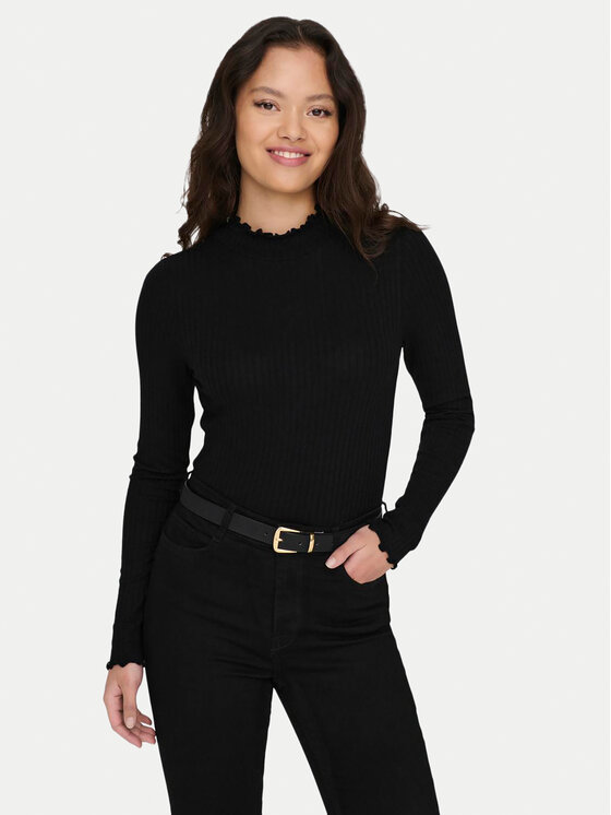 JDY JDY Bluse Fransiska 15228065 Schwarz Slim Fit