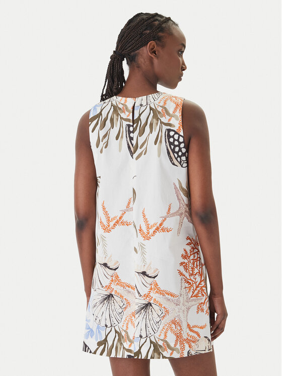Marella Marella Igapäevane kleit Sultano 2613221322 Valge Regular Fit